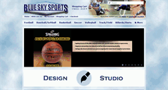 Desktop Screenshot of blueskysports.com