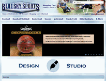 Tablet Screenshot of blueskysports.com